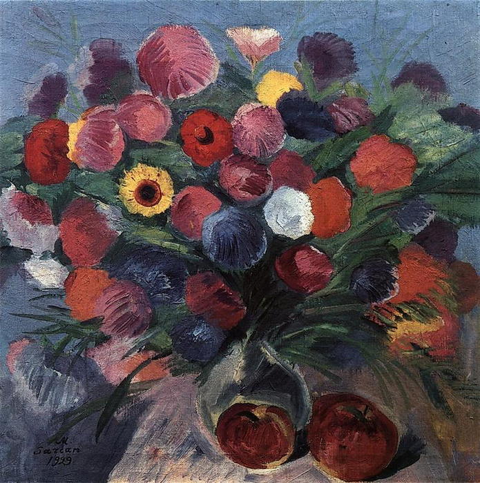 WikiOO.org - Encyclopedia of Fine Arts - Maľba, Artwork Martiros Saryan - Flowers