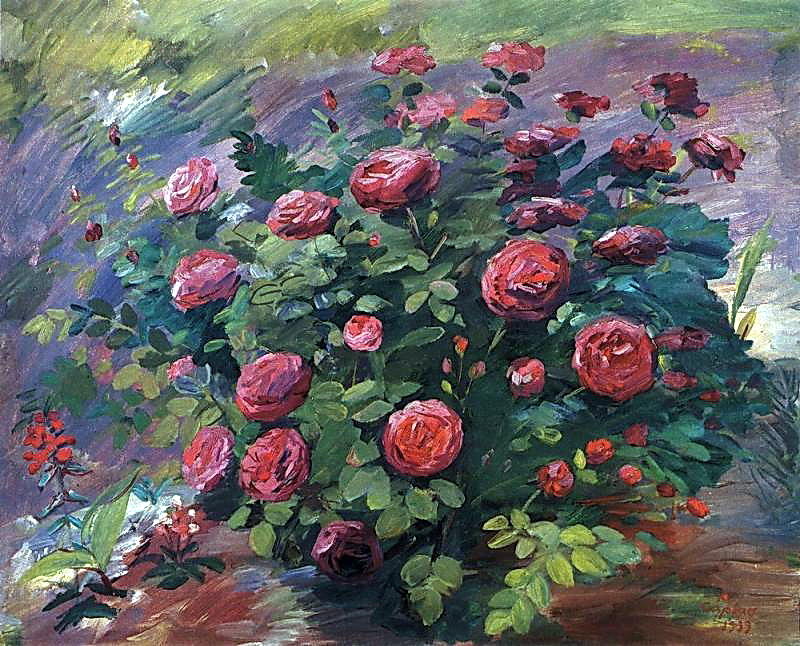 WikiOO.org - Enciclopédia das Belas Artes - Pintura, Arte por Martiros Saryan - May roses