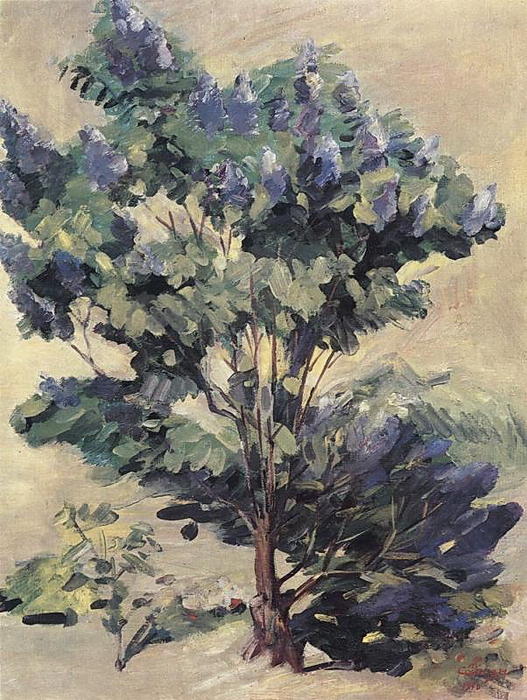 Wikioo.org - The Encyclopedia of Fine Arts - Painting, Artwork by Martiros Saryan - Lilac