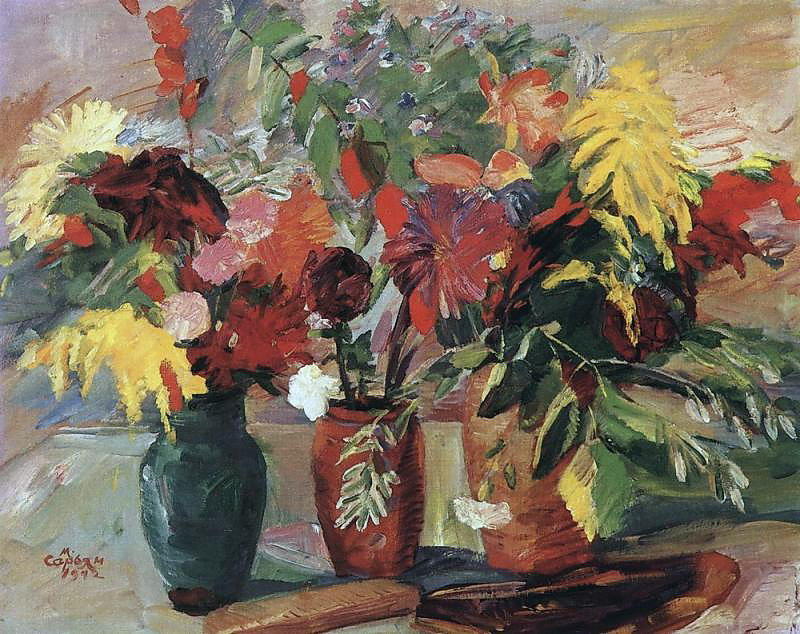 Wikioo.org - Bách khoa toàn thư về mỹ thuật - Vẽ tranh, Tác phẩm nghệ thuật Martiros Saryan - Bright flowers