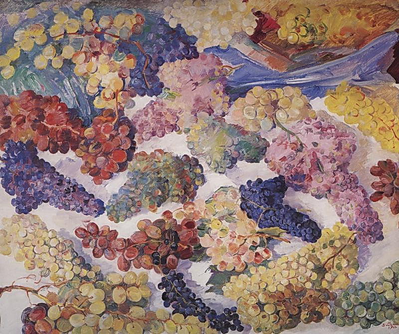 WikiOO.org - Enciklopedija dailės - Tapyba, meno kuriniai Martiros Saryan - Grapes