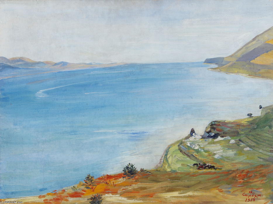 Wikioo.org – L'Enciclopedia delle Belle Arti - Pittura, Opere di Martiros Saryan - Sevan Lake