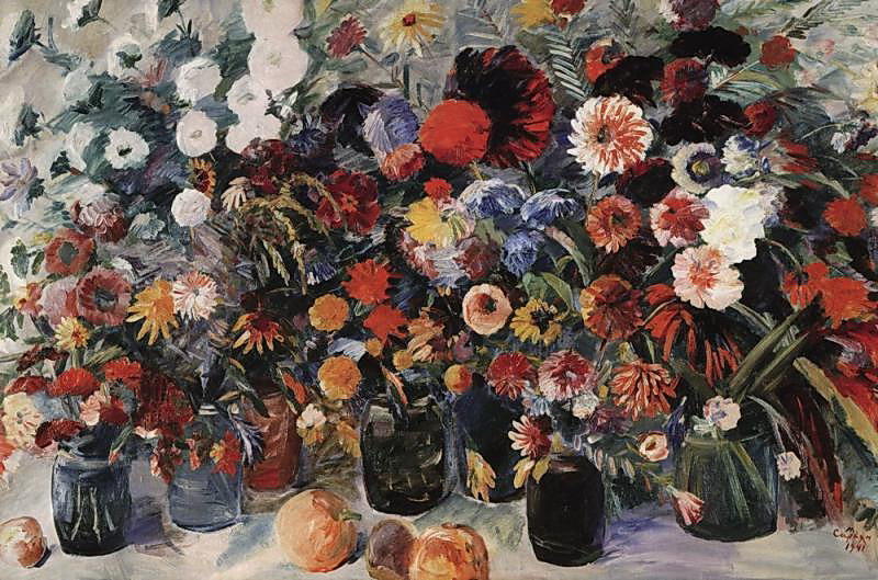 WikiOO.org - Encyclopedia of Fine Arts - Maľba, Artwork Martiros Saryan - Flowers (11)