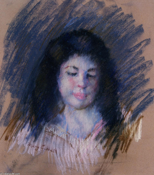 WikiOO.org - Енциклопедія образотворчого мистецтва - Живопис, Картини
 Mary Stevenson Cassatt - Sketch of Francois