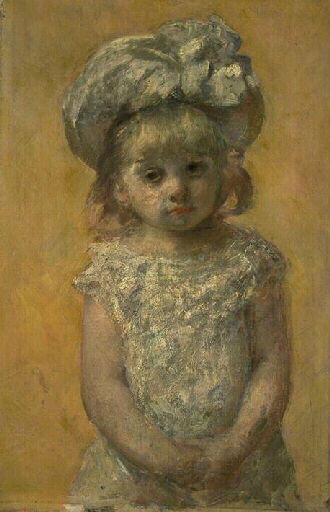 Wikioo.org - The Encyclopedia of Fine Arts - Painting, Artwork by Mary Stevenson Cassatt - Portrait of girl
