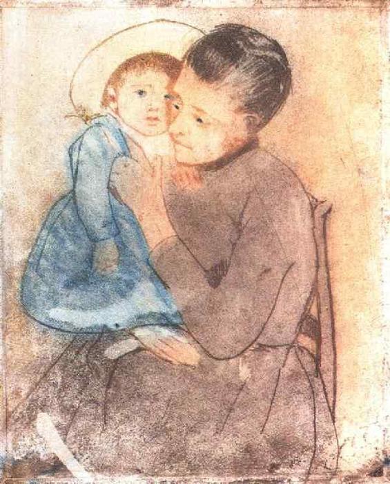 WikiOO.org - Encyclopedia of Fine Arts - Maľba, Artwork Mary Stevenson Cassatt - Baby Bill