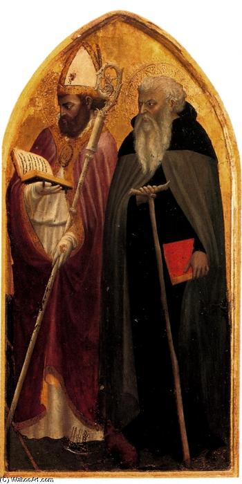 Wikioo.org – La Enciclopedia de las Bellas Artes - Pintura, Obras de arte de Masaccio (Ser Giovanni, Mone Cassai) - San null Tríptico . Panel derecho .