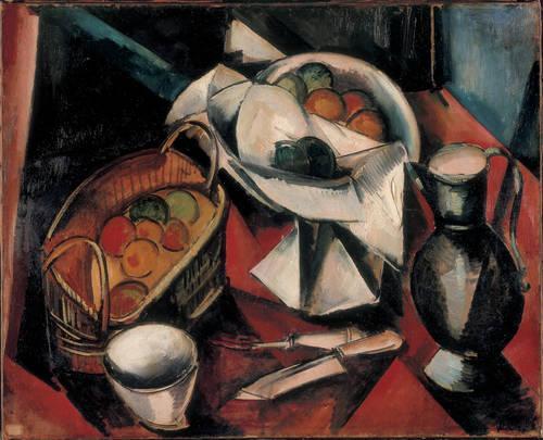Wikioo.org - The Encyclopedia of Fine Arts - Painting, Artwork by Maurice De Vlaminck - Still Life with Knife