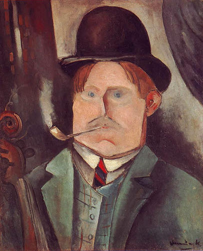WikiOO.org - Encyclopedia of Fine Arts - Maľba, Artwork Maurice De Vlaminck - Self Portrait
