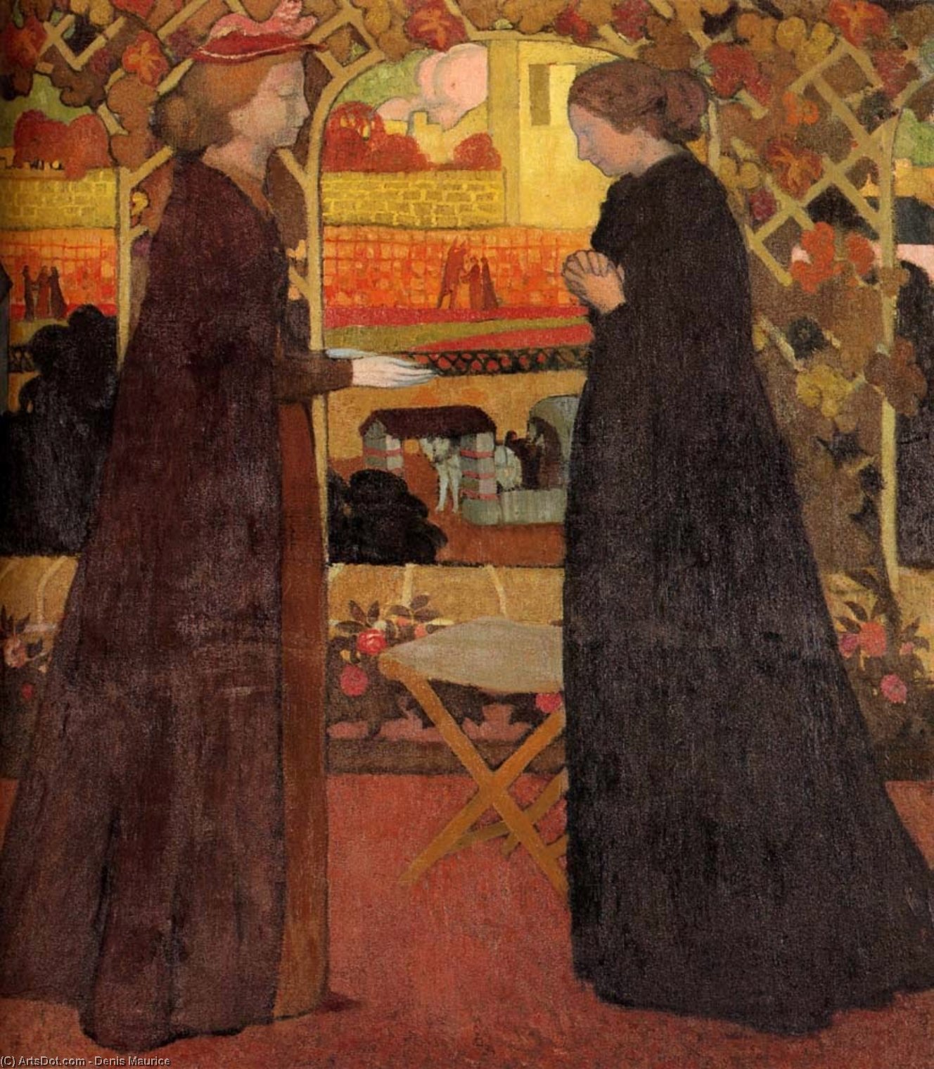 WikiOO.org - Encyclopedia of Fine Arts - Maľba, Artwork Denis Maurice - The Visitation