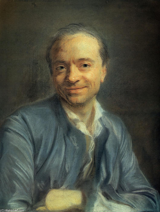 WikiOO.org - Encyclopedia of Fine Arts - Lukisan, Artwork Maurice Quentin De La Tour - Self-Portrait