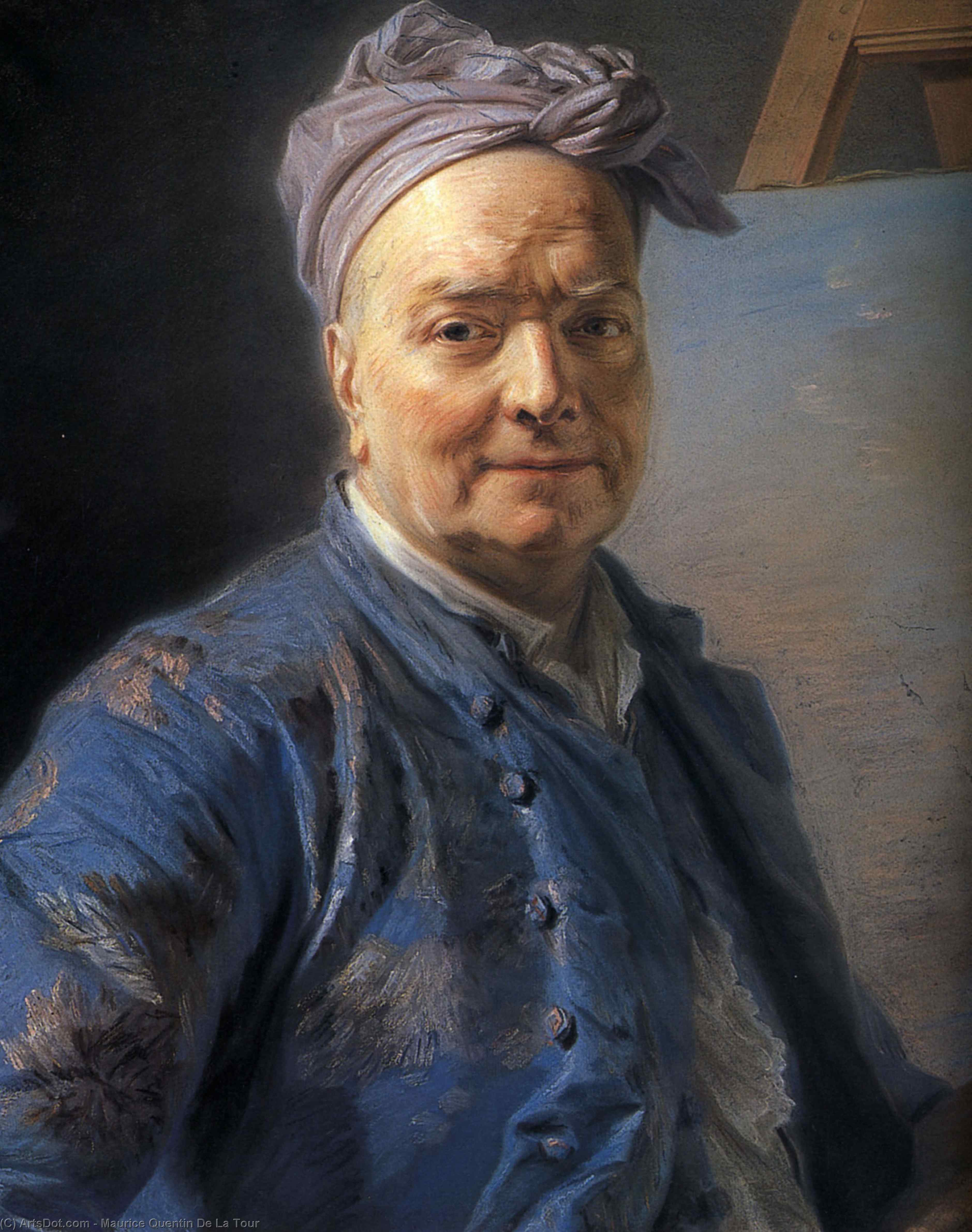 Wikioo.org – L'Encyclopédie des Beaux Arts - Peinture, Oeuvre de Maurice Quentin De La Tour - LOUIS DE SILVESTRE
