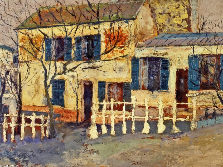 Wikioo.org - The Encyclopedia of Fine Arts - Painting, Artwork by Maurice Utrillo - Lapin Agile