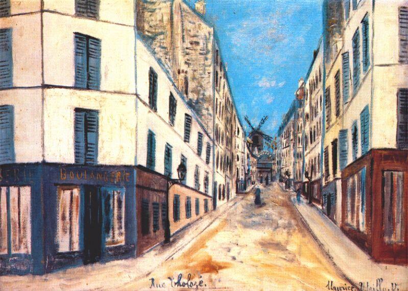 Wikioo.org - The Encyclopedia of Fine Arts - Painting, Artwork by Maurice Utrillo - Tholoze street