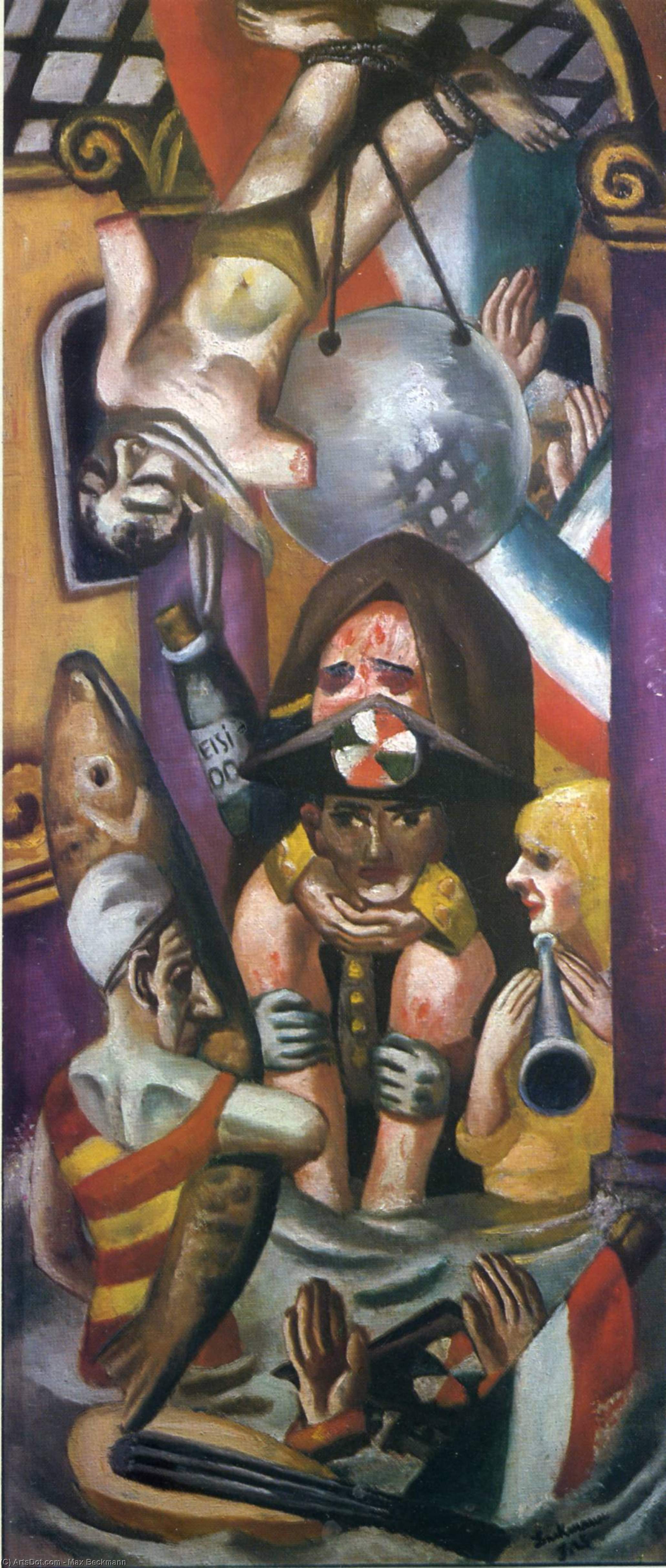 Wikioo.org - The Encyclopedia of Fine Arts - Painting, Artwork by Max Beckmann - Galleria Umberto