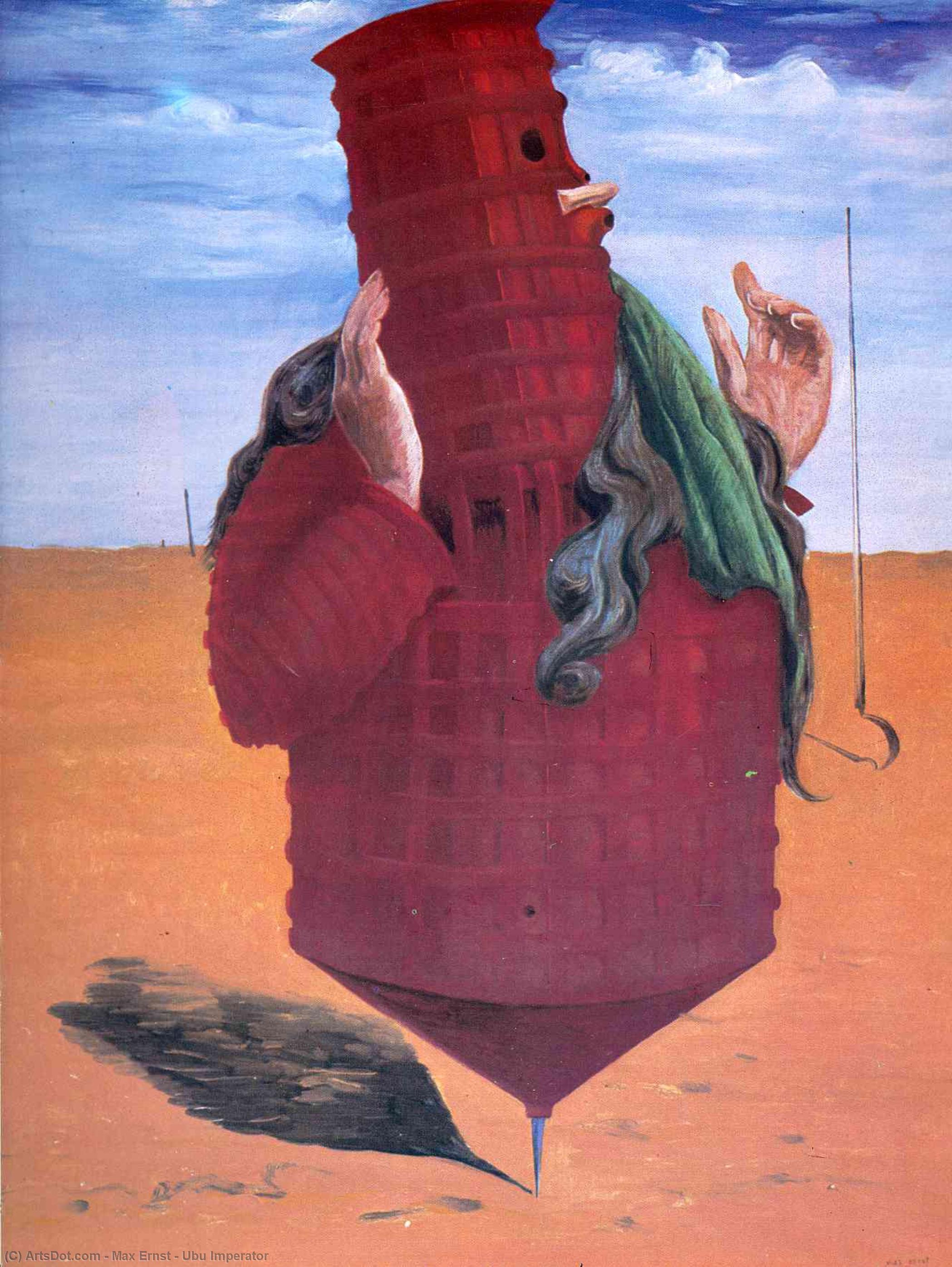 Wikioo.org - The Encyclopedia of Fine Arts - Painting, Artwork by Max Ernst - Ubu Imperator