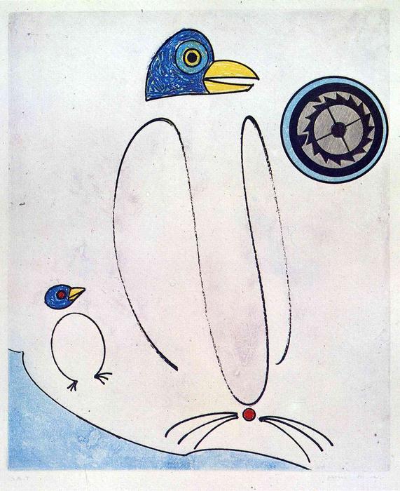 Wikioo.org – La Enciclopedia de las Bellas Artes - Pintura, Obras de arte de Max Ernst - El mapa del mundo es una burla