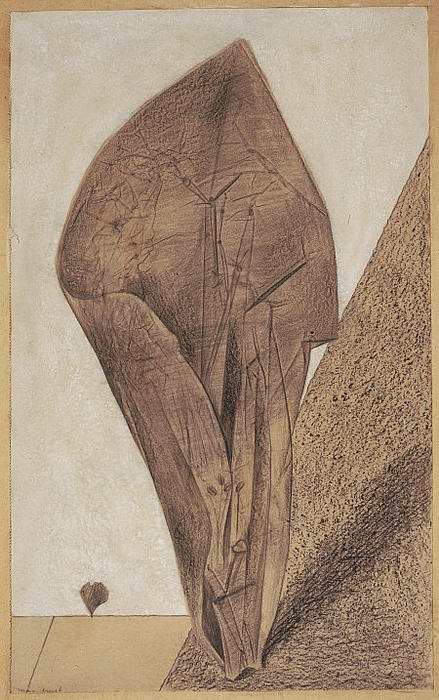 WikiOO.org - Encyclopedia of Fine Arts - Lukisan, Artwork Max Ernst - She keeps her secret