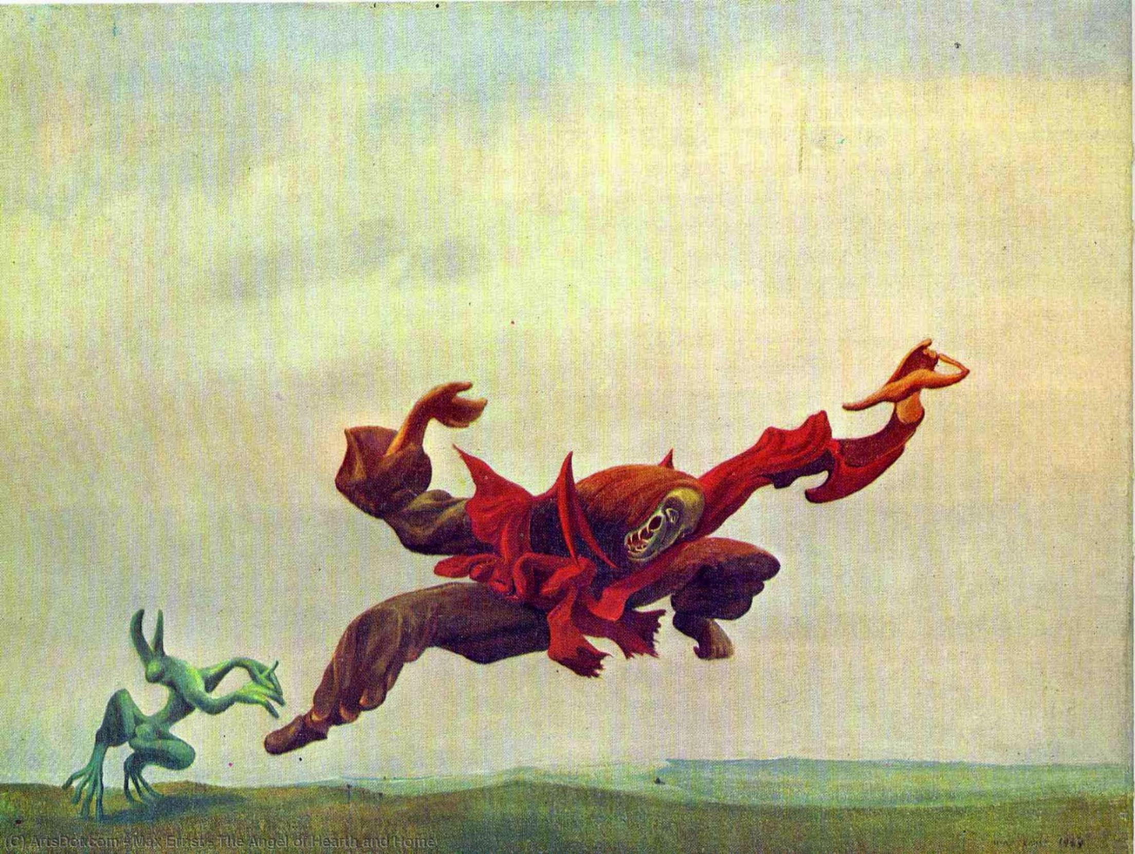 WikiOO.org – 美術百科全書 - 繪畫，作品 Max Ernst -  天使 的  炉  和  首页
