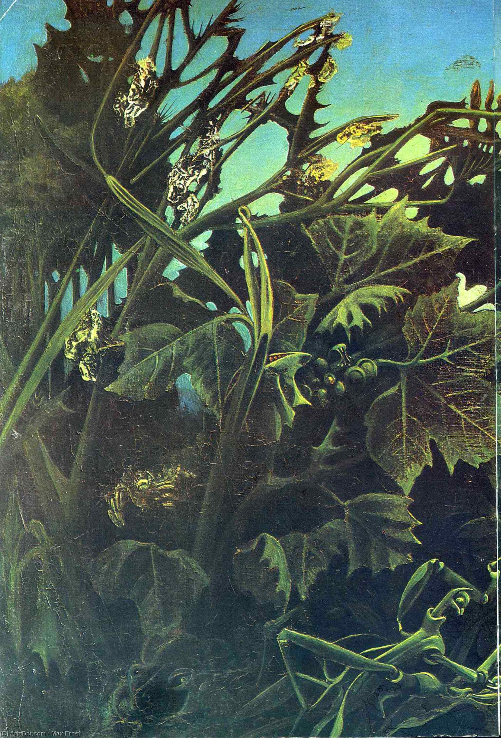 Wikioo.org – L'Encyclopédie des Beaux Arts - Peinture, Oeuvre de Max Ernst - convoiter vie