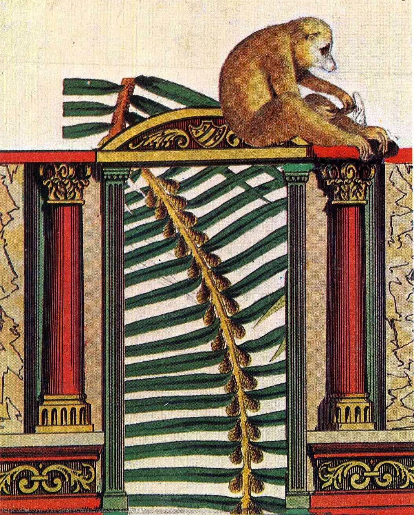 WikiOO.org - Енциклопедія образотворчого мистецтва - Живопис, Картини
 Max Ernst - Commonplaces - Frontpiece