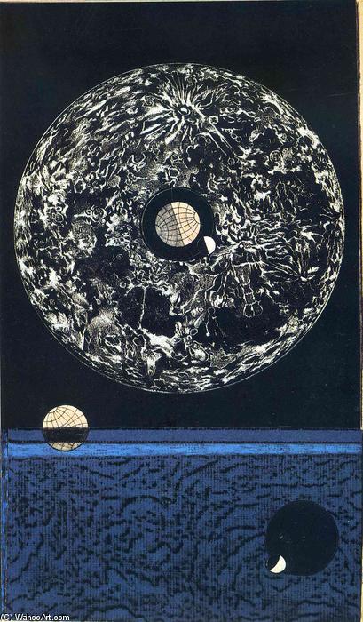 WikiOO.org - Εγκυκλοπαίδεια Καλών Τεχνών - Ζωγραφική, έργα τέχνης Max Ernst - Configuration No.16
