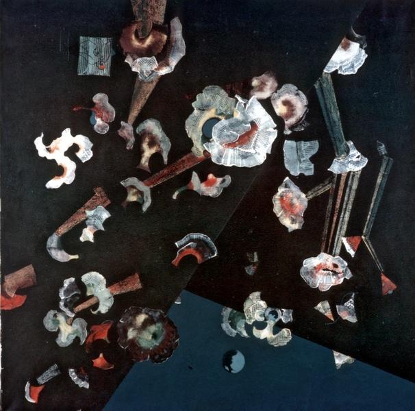 Wikioo.org – L'Encyclopédie des Beaux Arts - Peinture, Oeuvre de Max Ernst - fleurs coquillages