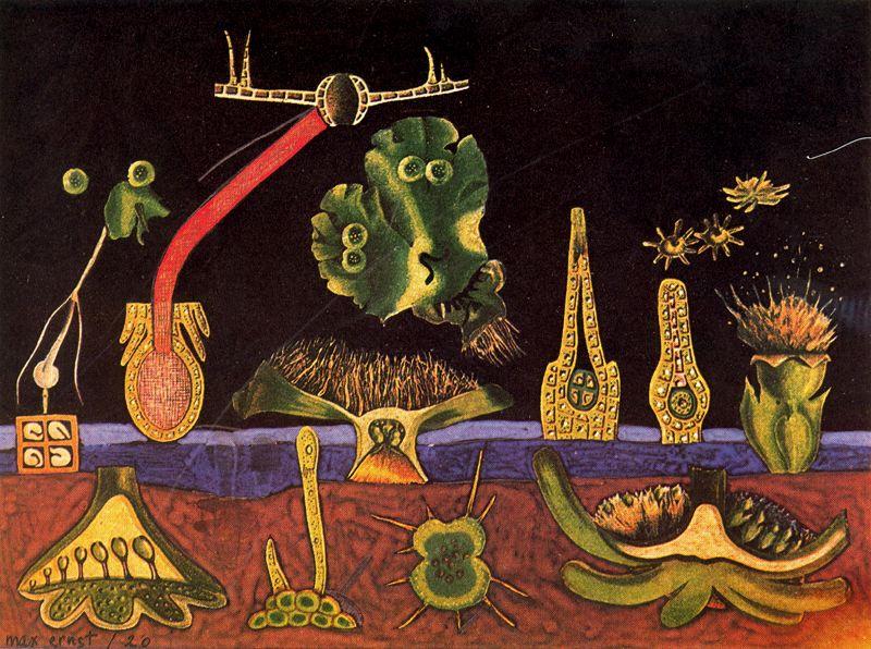 Wikioo.org - Die Enzyklopädie bildender Kunst - Malerei, Kunstwerk von Max Ernst - unbetitelt 13