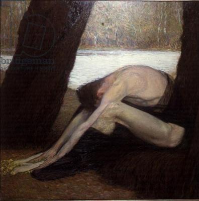 Wikioo.org - The Encyclopedia of Fine Arts - Painting, Artwork by Maximilian Franz Viktor Zdenko Marie Kurzweil - Despair