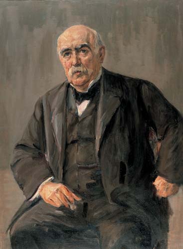 Wikioo.org - The Encyclopedia of Fine Arts - Painting, Artwork by Max Liebermann - Portrait of Eugen Gutmann