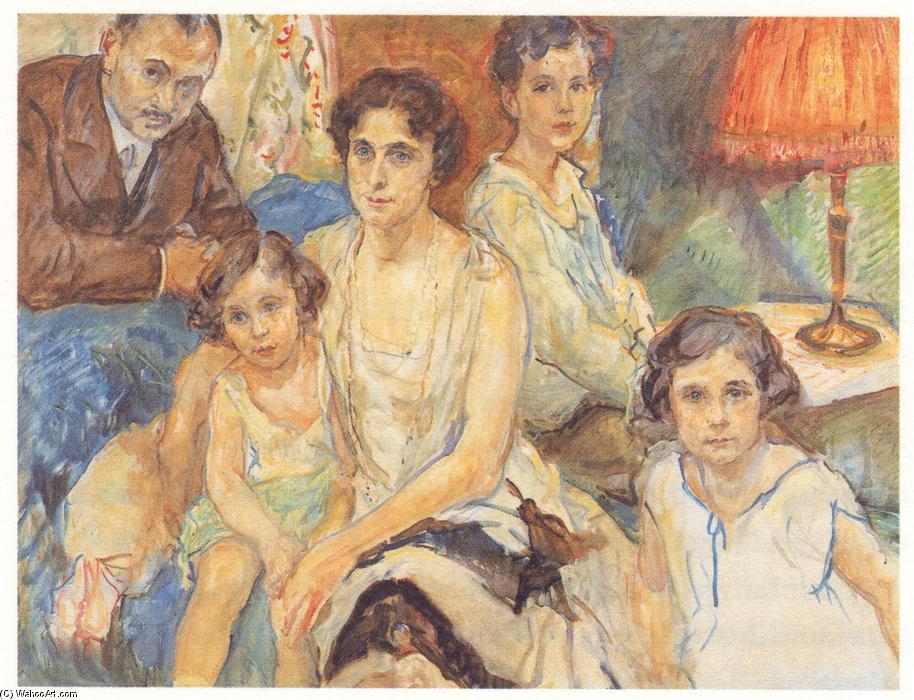 WikiOO.org - Encyclopedia of Fine Arts - Maleri, Artwork Max Slevogt - The Family Doctor János Plesch