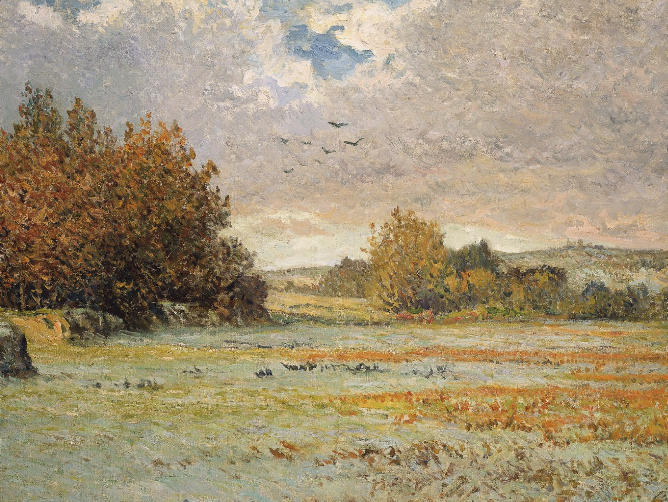 Wikioo.org - The Encyclopedia of Fine Arts - Painting, Artwork by Maxime Emile Louis Maufra - Frost at Morgat