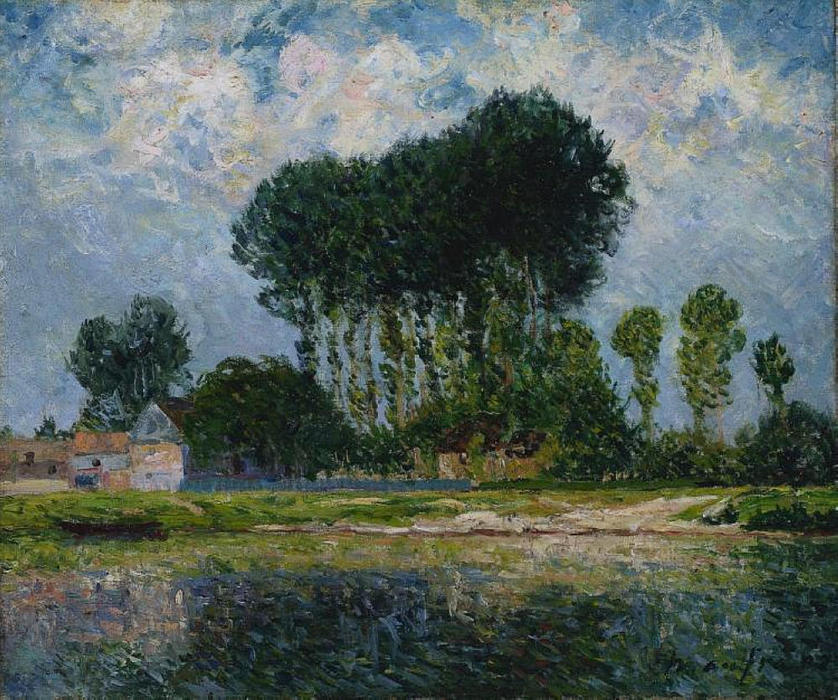Wikioo.org – L'Encyclopédie des Beaux Arts - Peinture, Oeuvre de Maxime Emile Louis Maufra - le rivière