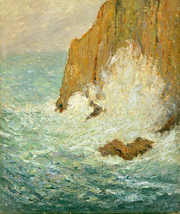 Wikioo.org - The Encyclopedia of Fine Arts - Painting, Artwork by Maxime Emile Louis Maufra - Great Sea