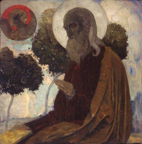 Wikioo.org - The Encyclopedia of Fine Arts - Painting, Artwork by Mikhail Nesterov - St. Jonh the Apostle