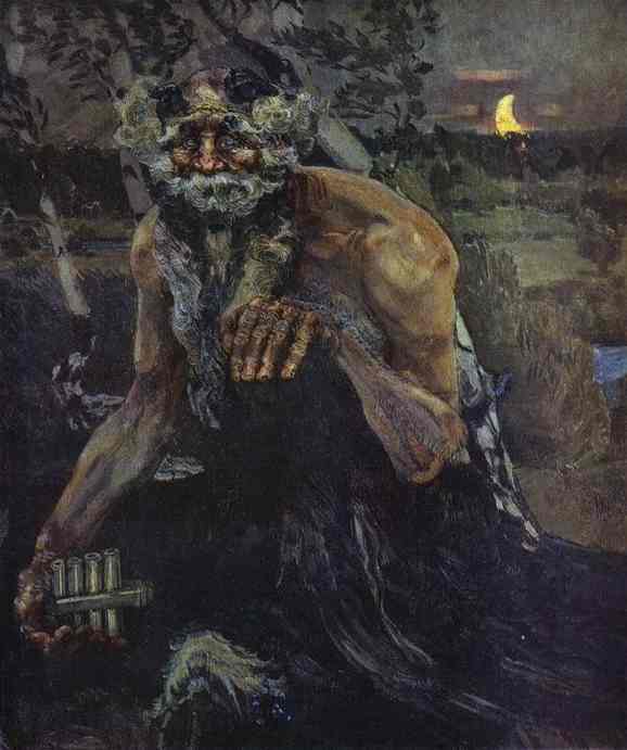 Wikioo.org - The Encyclopedia of Fine Arts - Painting, Artwork by Mikhail Vrubel - Pan