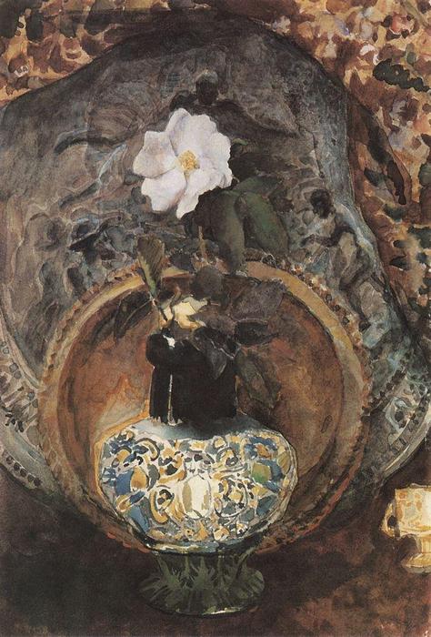 Wikioo.org - The Encyclopedia of Fine Arts - Painting, Artwork by Mikhail Vrubel - Briar
