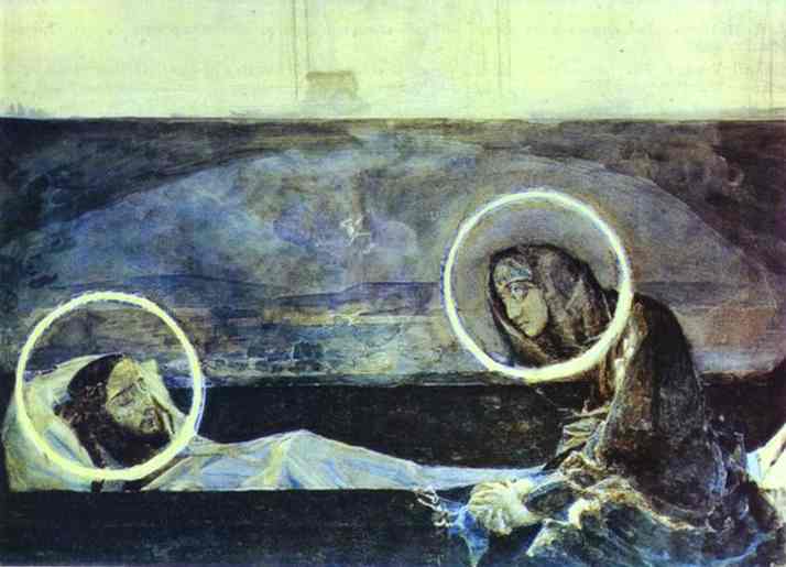 Wikioo.org - The Encyclopedia of Fine Arts - Painting, Artwork by Mikhail Vrubel - Piet