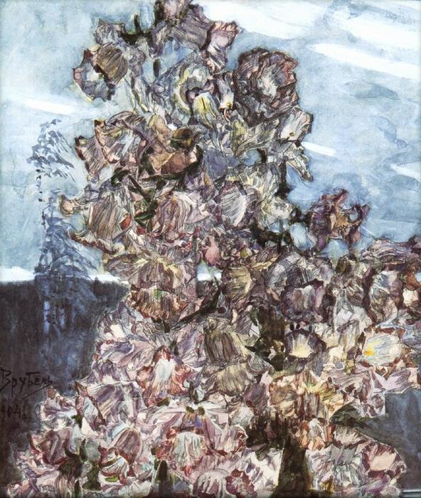 Wikioo.org - The Encyclopedia of Fine Arts - Painting, Artwork by Mikhail Vrubel - Kampanules