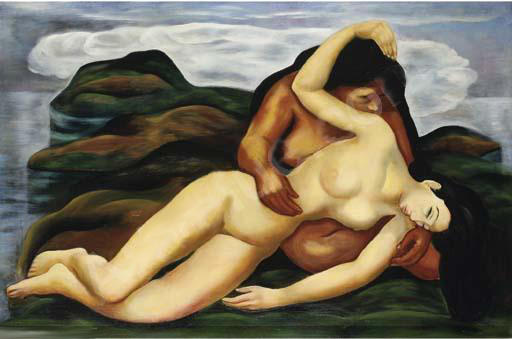 WikiOO.org - Encyclopedia of Fine Arts - Maleri, Artwork Moise Kisling - The castaway