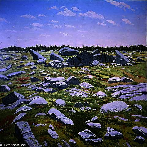 Wikioo.org - The Encyclopedia of Fine Arts - Painting, Artwork by Neil Gavin Welliver - Midday Barren