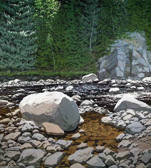 Wikioo.org - The Encyclopedia of Fine Arts - Painting, Artwork by Neil Gavin Welliver - Lower Ducktrap