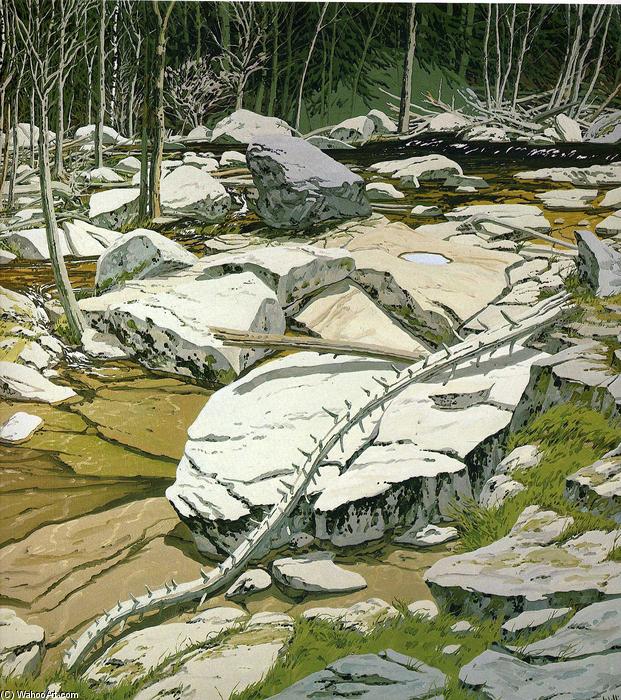 Wikioo.org - The Encyclopedia of Fine Arts - Painting, Artwork by Neil Gavin Welliver - The Blue Pool