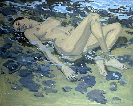 WikiOO.org - Encyclopedia of Fine Arts - Maľba, Artwork Neil Gavin Welliver - Sarah