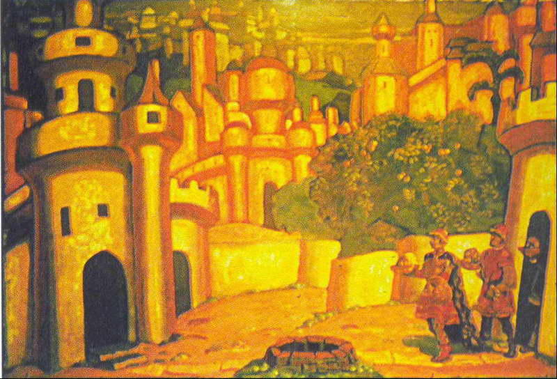 Wikioo.org - The Encyclopedia of Fine Arts - Painting, Artwork by Nicholas Roerich - Gifts