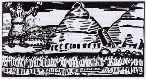 WikiOO.org - Encyclopedia of Fine Arts - Festés, Grafika Nicholas Roerich - Untitled