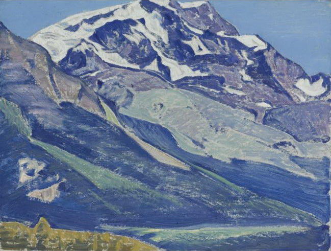 Wikioo.org - The Encyclopedia of Fine Arts - Painting, Artwork by Nicholas Roerich - St. Moritz