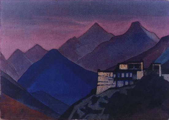 Wikioo.org - The Encyclopedia of Fine Arts - Painting, Artwork by Nicholas Roerich - Takur Castle