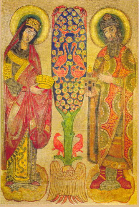 WikiOO.org - אנציקלופדיה לאמנויות יפות - ציור, יצירות אמנות Nicholas Roerich - Glad visitors