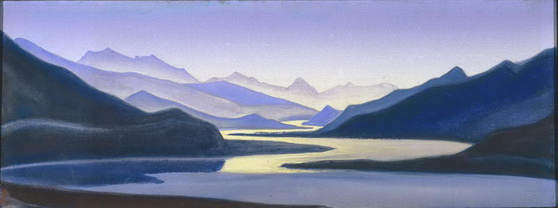 Wikioo.org - The Encyclopedia of Fine Arts - Painting, Artwork by Nicholas Roerich - Brahmaputra